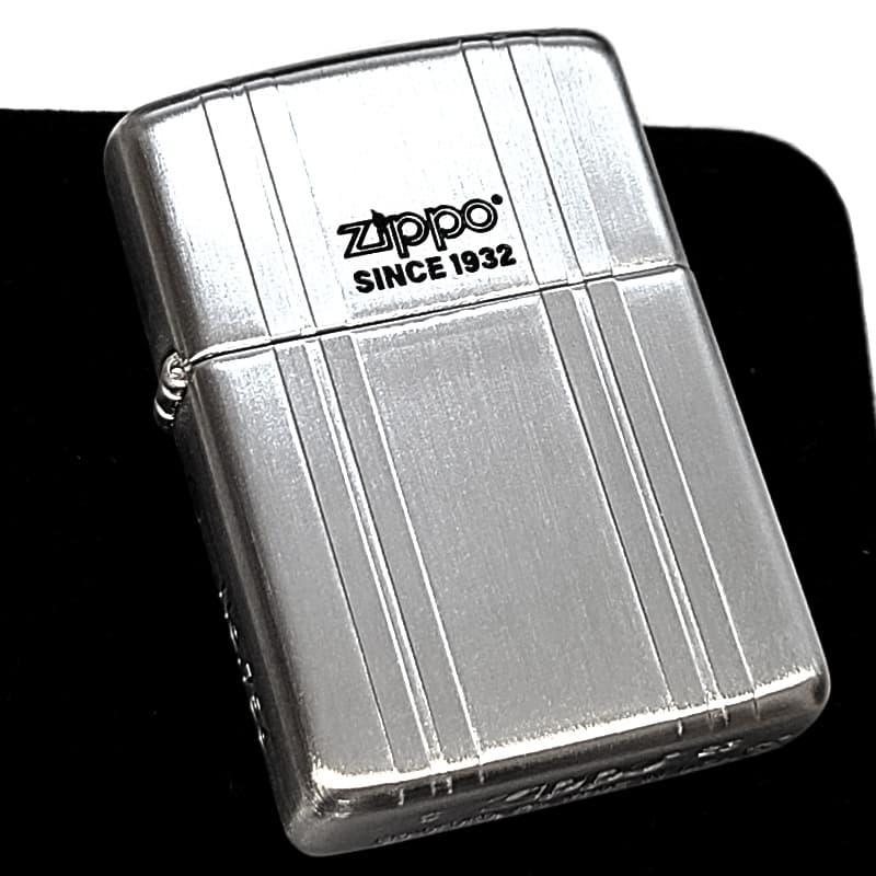 ZIPPO（ジッポー） アーマー 限定 ジッポ ダブルストライプ シルバー