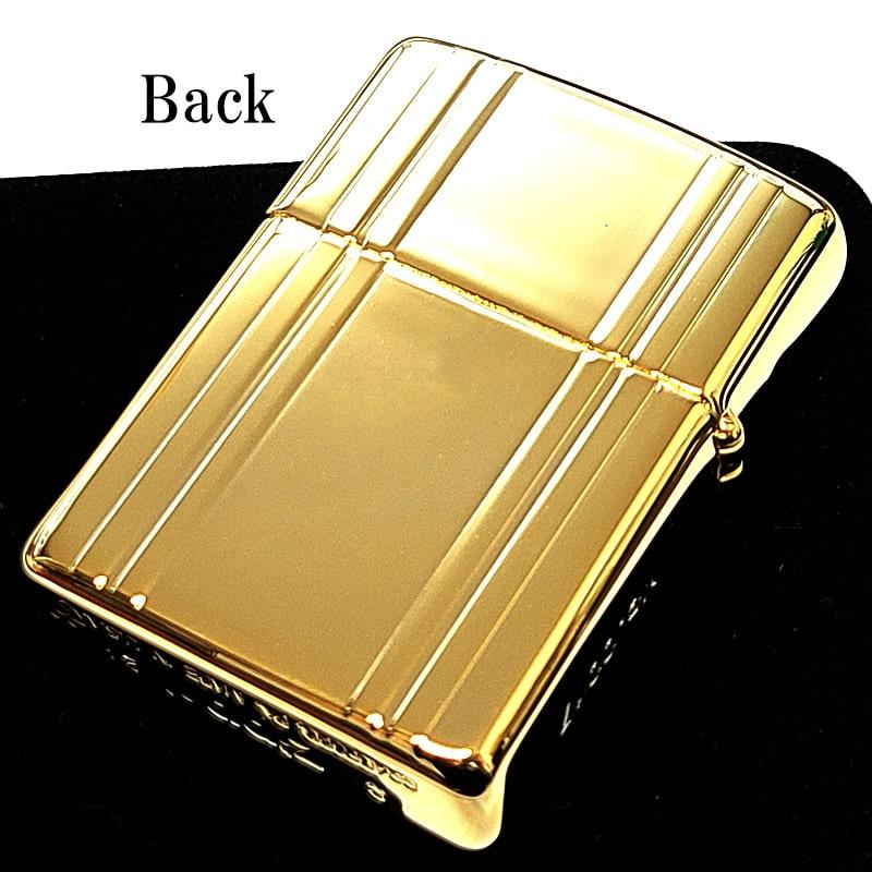 Zippo ゴールド ストライプライター ZIPPO 限定 アーマー ダブルストライプ ジッポ ライター