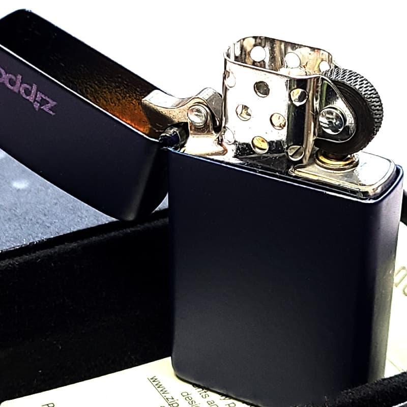ZIPPO（ジッポー） ライター スリム型 ジッポーロゴ 艶消し マット