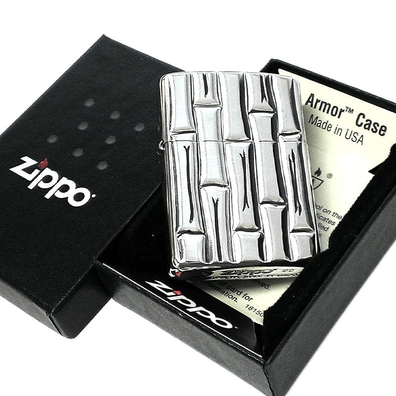 ZIPPO（ジッポー） アーマー ジッポ ライター 深彫り彫刻 シルバー