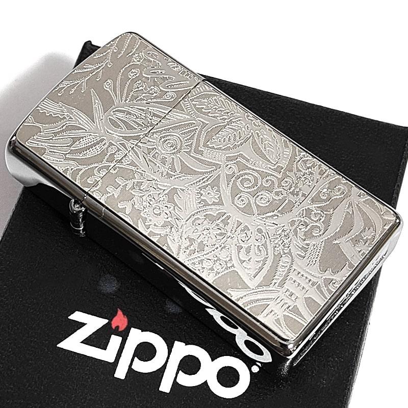 ZIPPO（ジッポー） スリム 2019年製 ボタニカル ジッポ ライター 細密