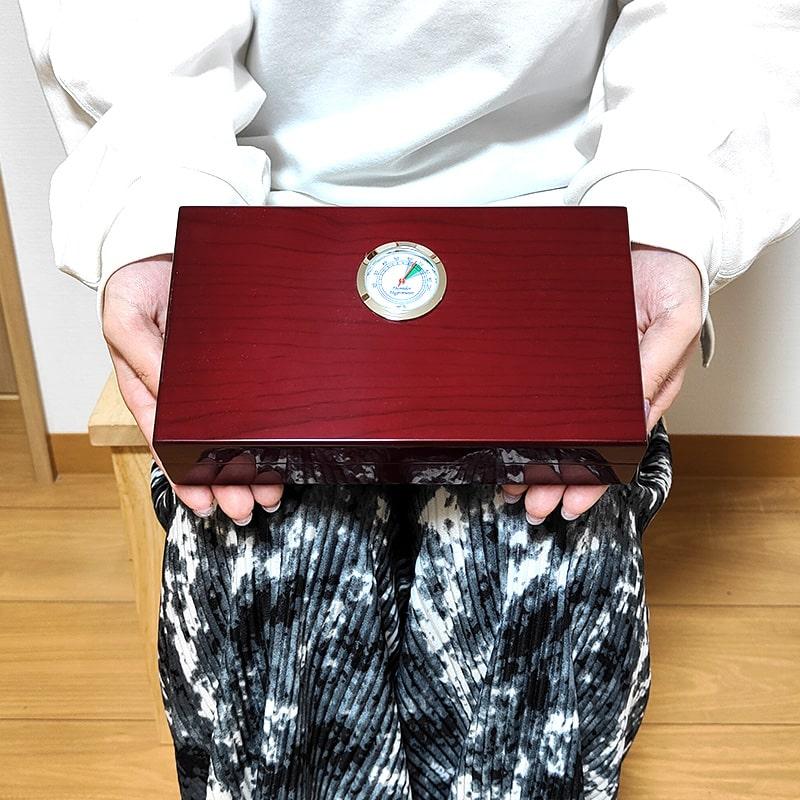 ミニヒュミドール 葉巻 加湿器 かっこいい シガーボックス 喫煙具