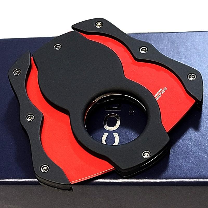 シガーカッター Colibri 葉巻用 喫煙具 コリブリ ブラック×レッド 葉巻