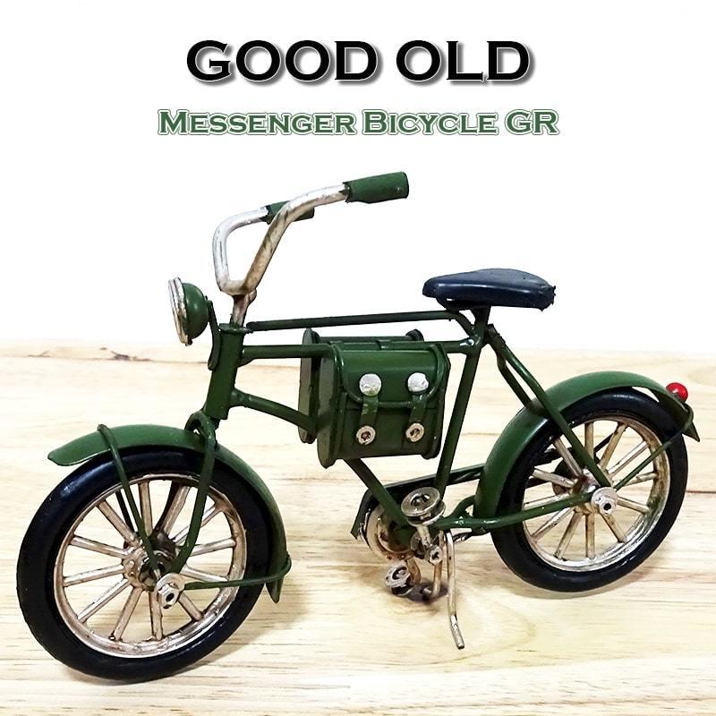 アンティーク 自転車 ブリキ オブジェ おもちゃ グッドオールド Messenger Bicycle GR レトロ 可愛い アメリカン 雑貨