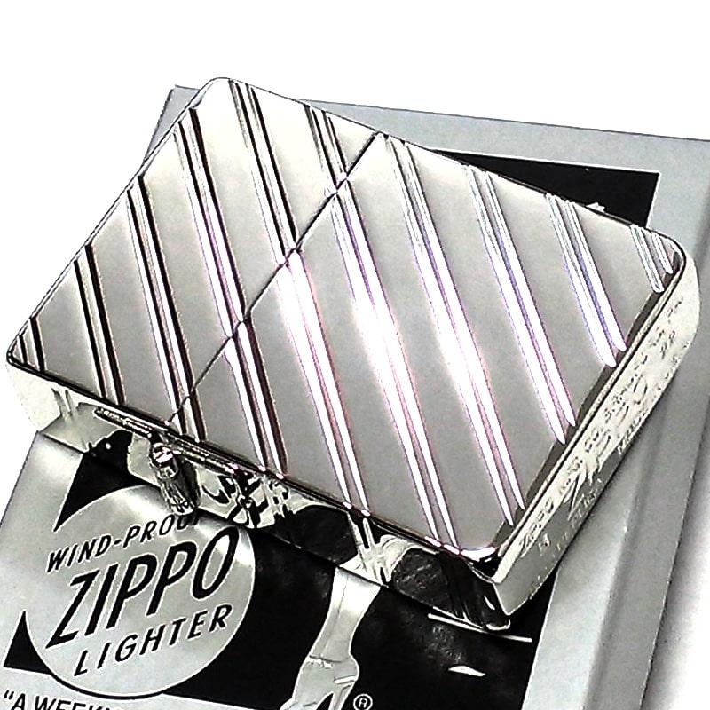 レプリカ ZIPPO ライター 1935 復刻レプリカ ジッポー プラチナ 