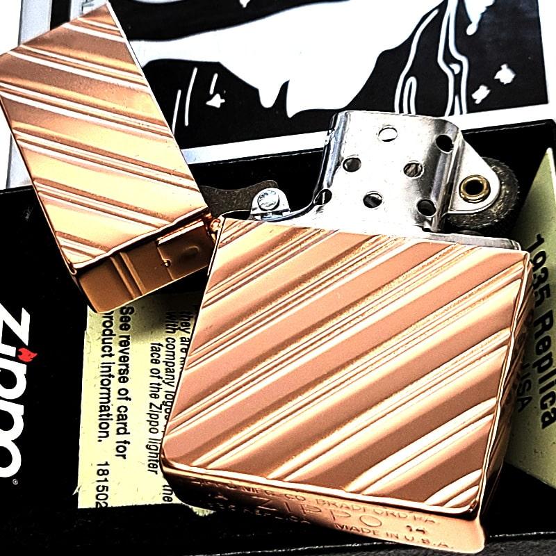 ZIPPO（ジッポー） 一点物 1935復刻レプリカ ローズピンク 絶版 ジッポ 