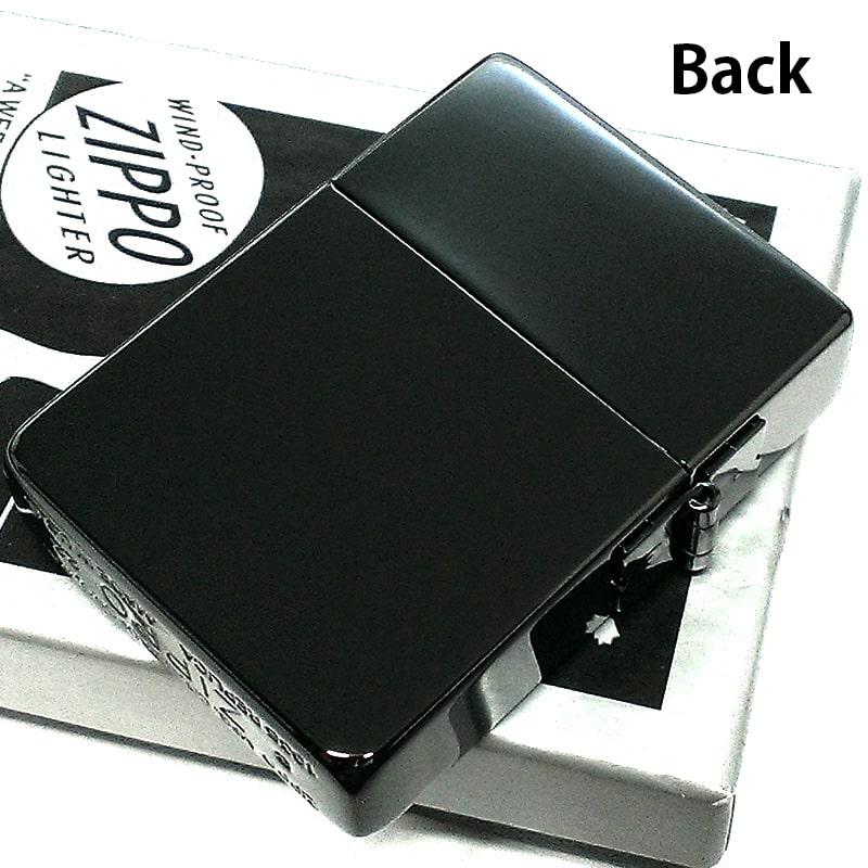 ZIPPO（ジッポー） ライター 1935 復刻レプリカ N8 ブラックチタン