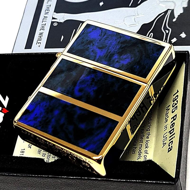 レプリカ ZIPPO ライター 限定 1935 復刻レプリカ ジッポー ゴールド 