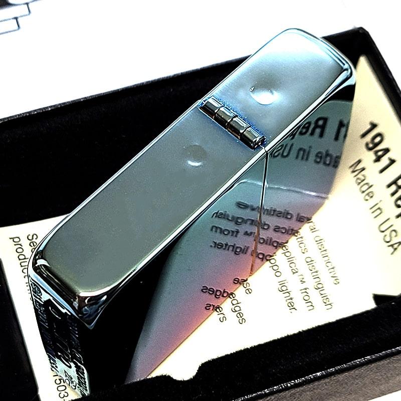 ZIPPO（ジッポー） ライター 1点物 1941復刻モデル 廃盤 レインボー