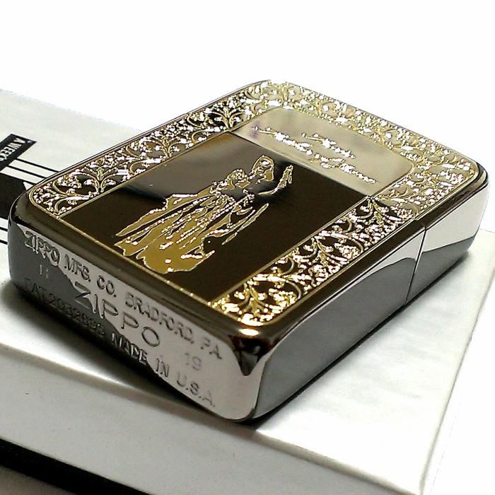 ZIPPO 1941 復刻レプリカ ジッポ ライター かっこいい マリア ブラック 