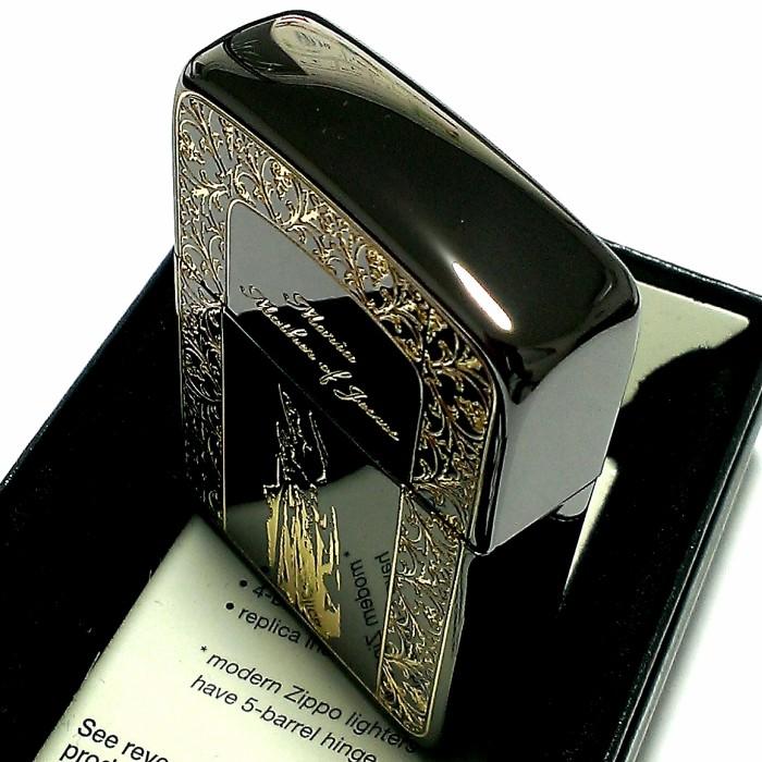 ZIPPO 1941 復刻レプリカ ジッポ ライター かっこいい マリア ブラック 