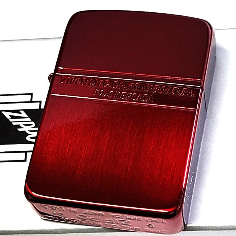 ZIPPO（ジッポー） 限定 1941エレガントライン レッドサテン＆ミラー 