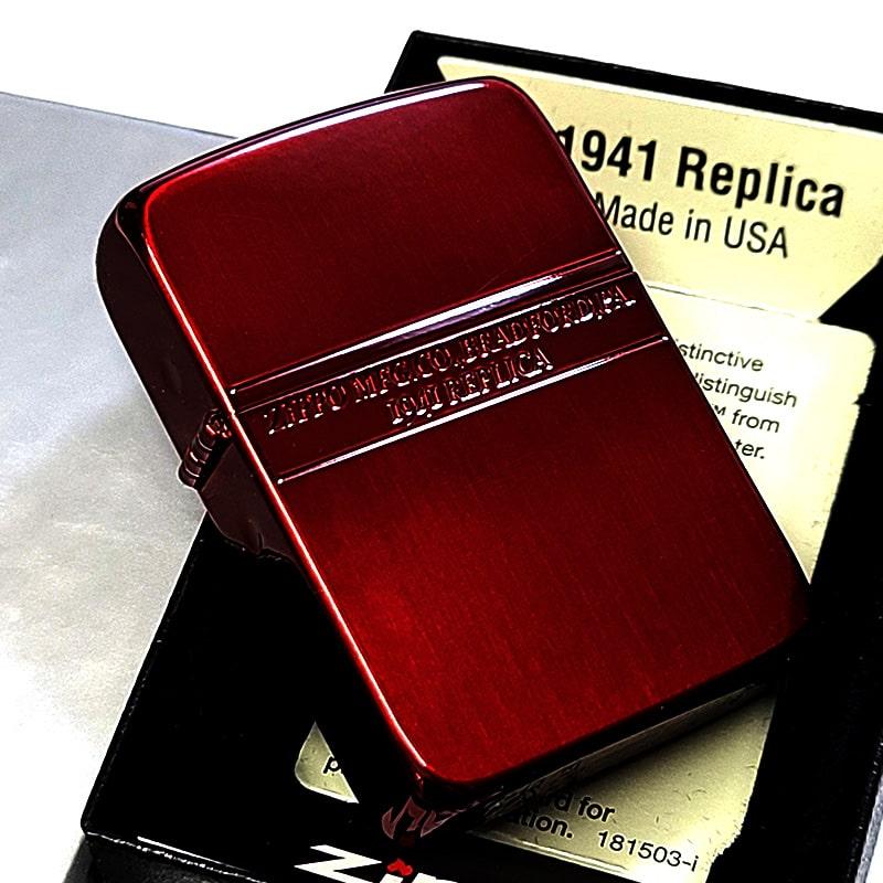 〈未使用〉サザビージッポライター M5N-D4 ZIPPO（ジッポー） 限定 1941エレガントライン レッドサテン＆ミラー