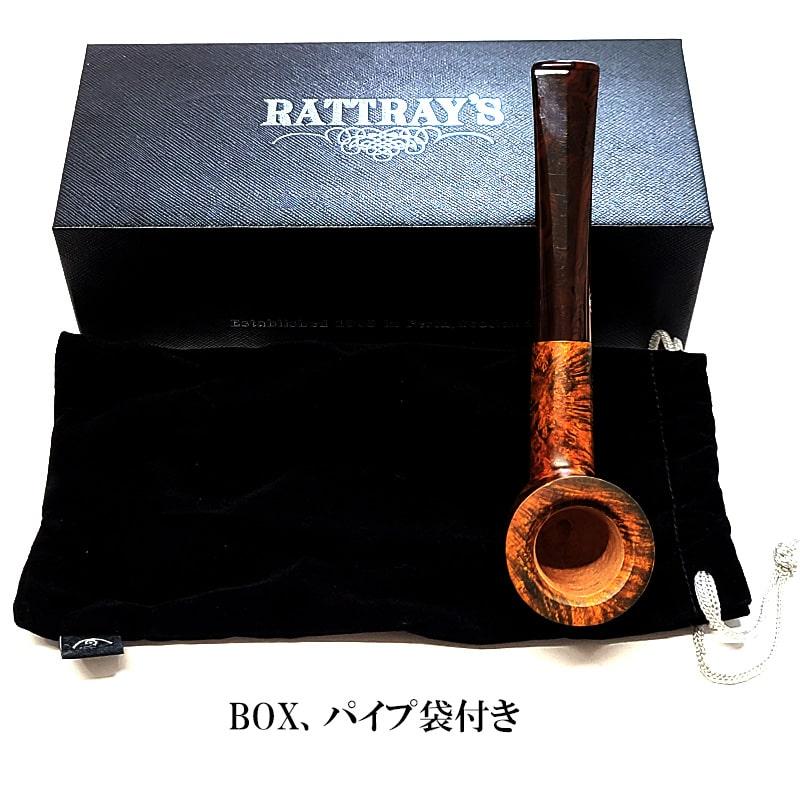 みなみ  Rattrays（ラットレー）スコットランド製 木製パイプ パイプ 本体 RATTRAY'S ラノック サンドブラスト ブラウン Rannoch CO