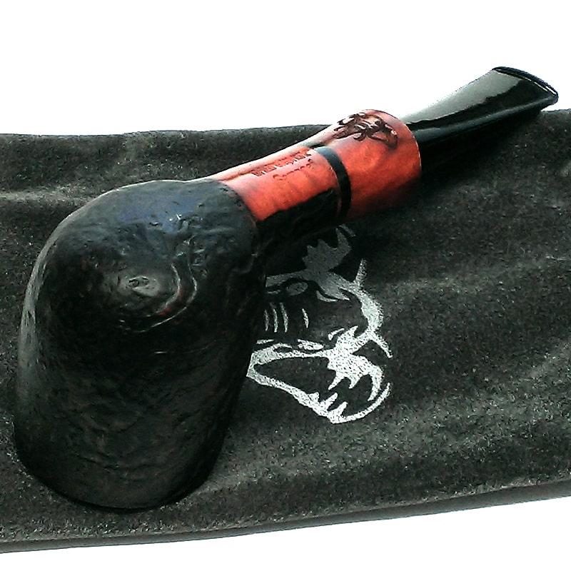 サビネリ　パイプ　サンドブラスト　ベント　プライヤー　銀巻　未使用品　大型 パイプ ホワイトエレファント サンドブラスト 9mm 喫煙具 セレンゲティ