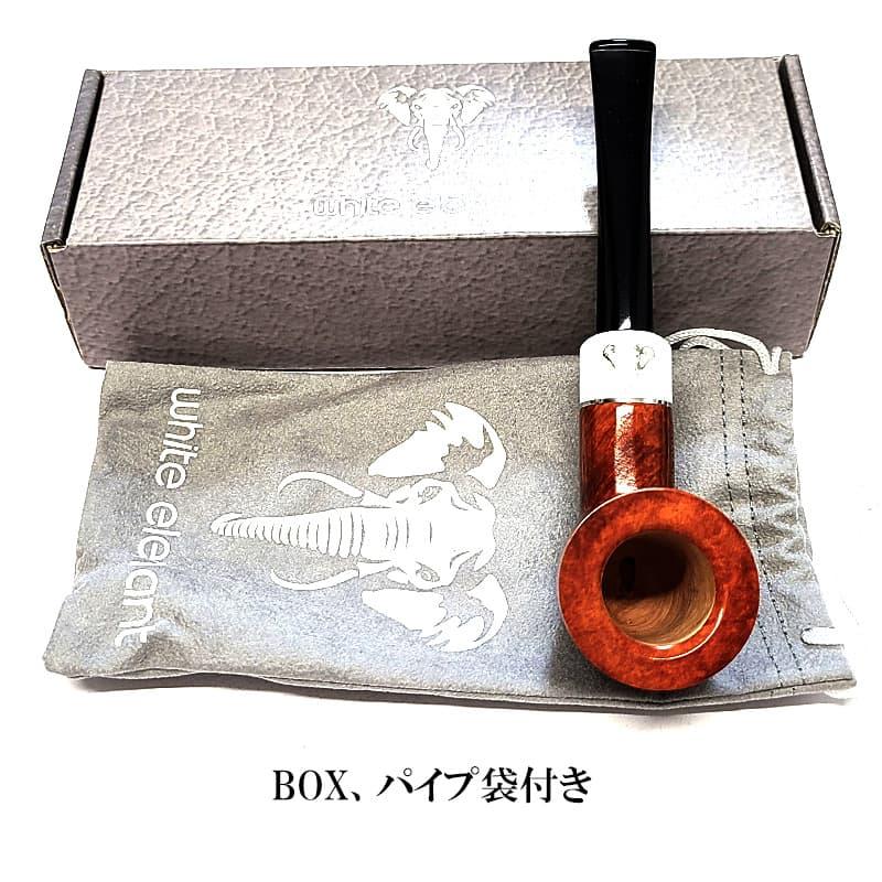 パイプ WE ケニア TE 13 ホワイトエレファント テラコッタ 天然木 9mm