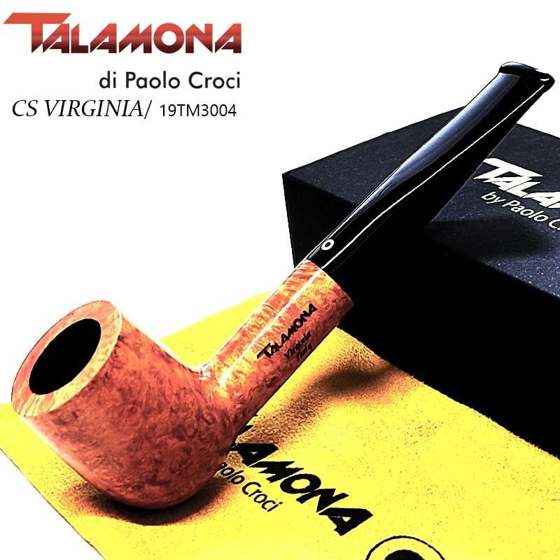 パイプ 本体 TALAMONA 喫煙具 CS VIRGINIA 806 天然木 ブラウン