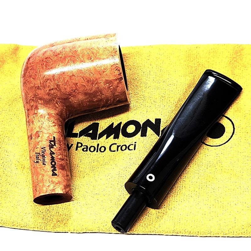 パイプ 本体 TALAMONA 喫煙具 CS VIRGINIA 806 天然木 ブラウン