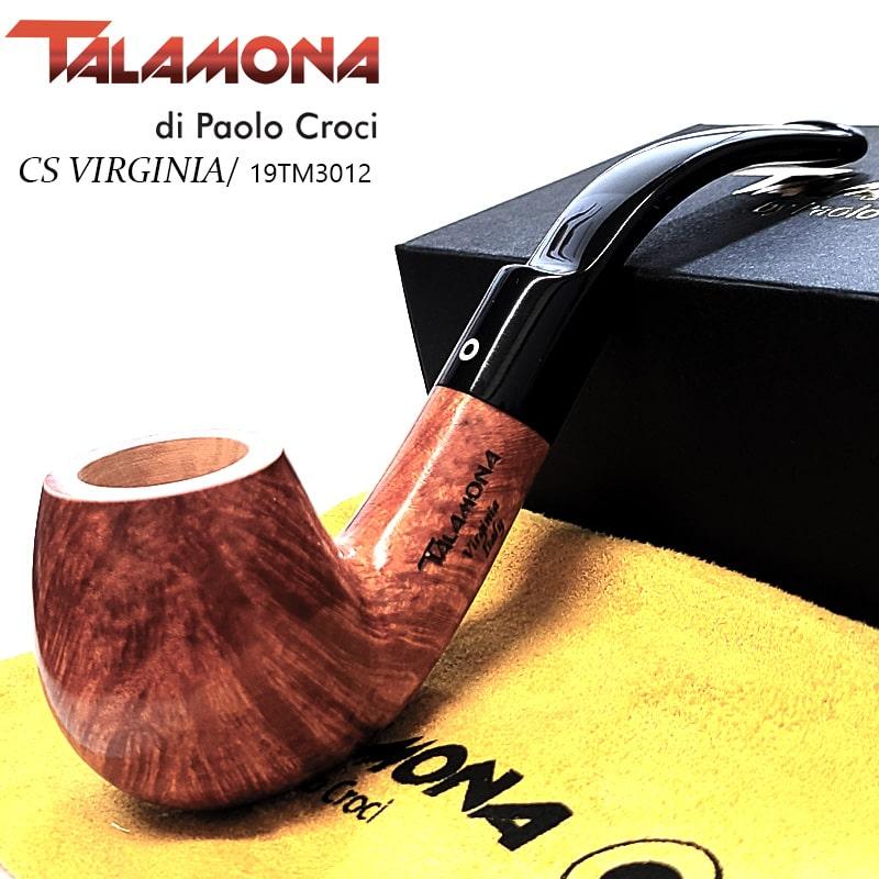 パイプ 喫煙具 タラモナ CS VIRGINIA 863 天然木 本体 ブラウン