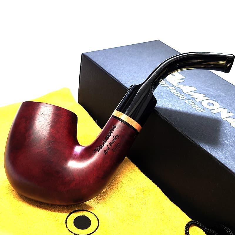 タラモナ パイプ 喫煙具 おしゃれ 本体 CS RD BURLEY 901 レッド