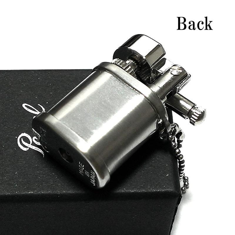 ミニガスライター 坪田パール クエスト ベビー ニッケルサテン 日本製 真鍮製 小さい 面白 ライター キーホルダー おしゃれ レディース