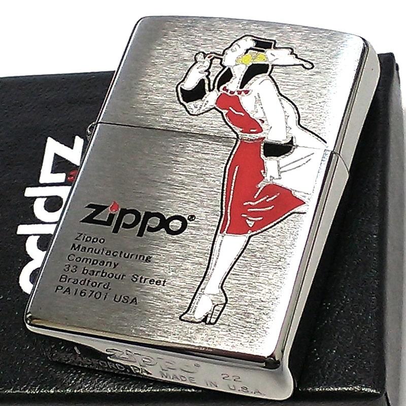 ZIPPO（ジッポー） ライター ウィンディー ジッポ ロゴ レッド