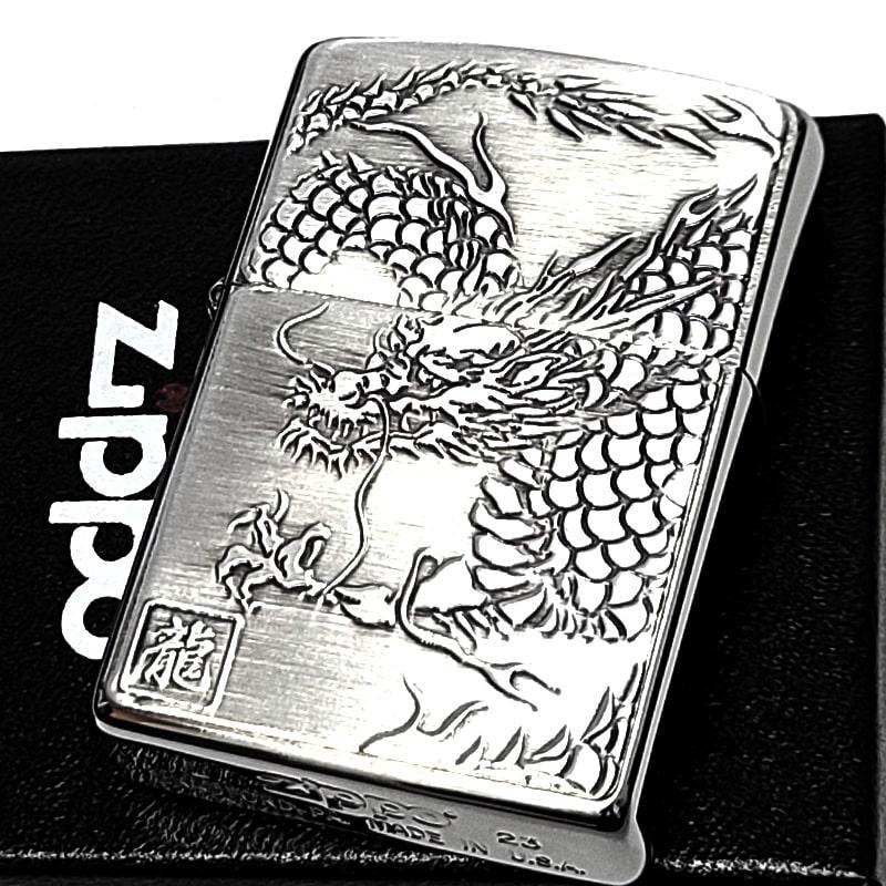 ZIPPO（ジッポー） ライター 龍 ジャパニーズデザイン ドラゴン ジッポ