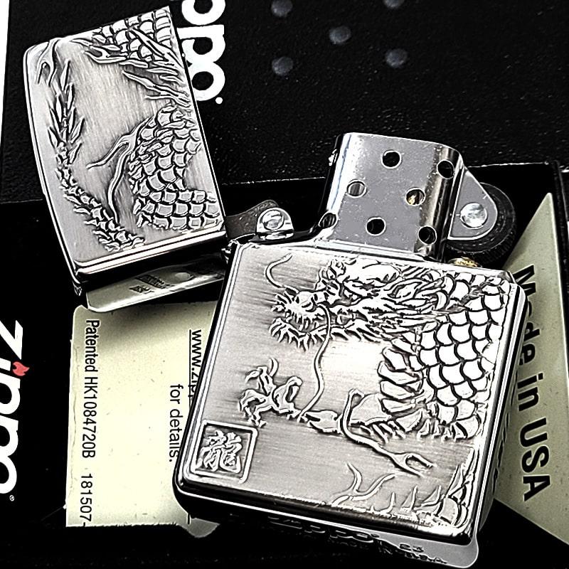 ZIPPO（ジッポー） ライター 龍 ジャパニーズデザイン ドラゴン ジッポ