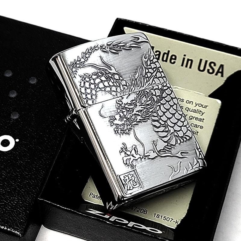 ZIPPO（ジッポー） ライター 龍 ジャパニーズデザイン ドラゴン ジッポ