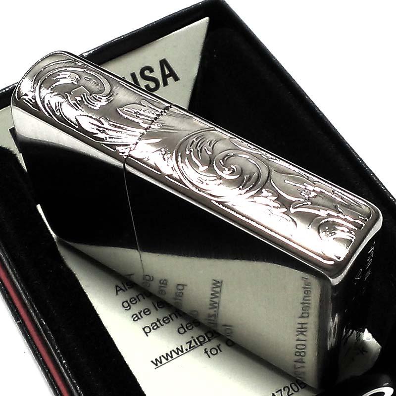ZIPPO（ジッポー） ライター サイドアラベスク アンティークシルバー