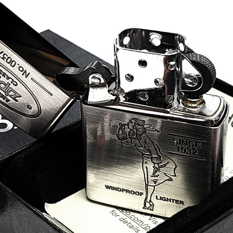 ZIPPO（ジッポー） ライター ウィンディ 限定 ジッポ Windy ニッケル古