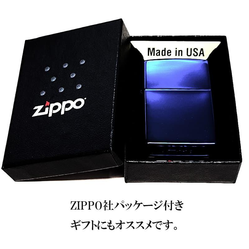 ZIPPO（ジッポー） ライター サファイアブルー ジッポ PVDチタン
