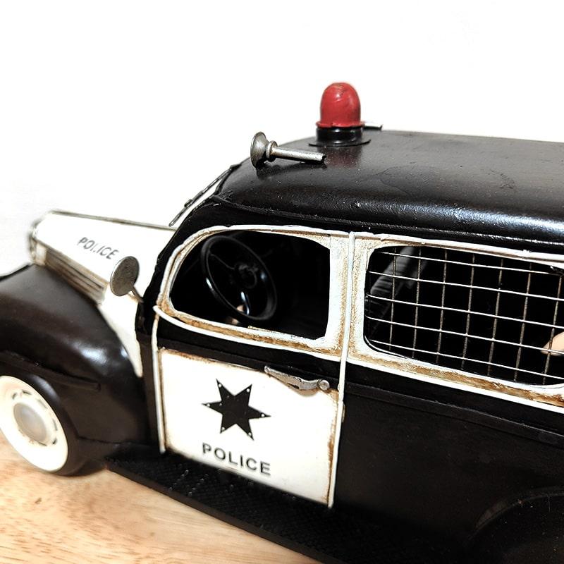 ビンテージカー TIN 1947 SHELIFF WAGON ポリス 車 アメリカン 警察 POLICE ヴィンテージ レトロ オブジェ 雑貨 アンティーク｜hayamipro｜05