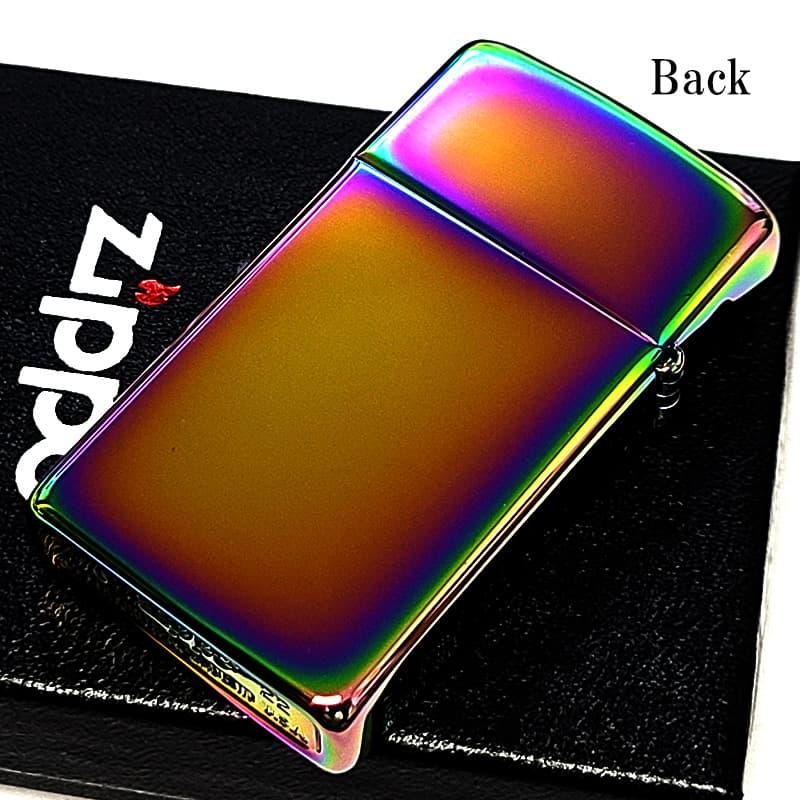 ZIPPO（ジッポー） スリム ジッポ ライター スペクトラム 鏡面 虹色