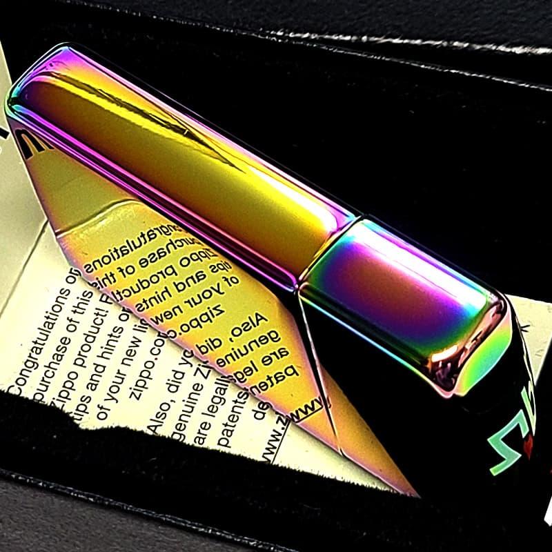 ZIPPO（ジッポー） スリム ジッポ ライター スペクトラム 鏡面 虹色