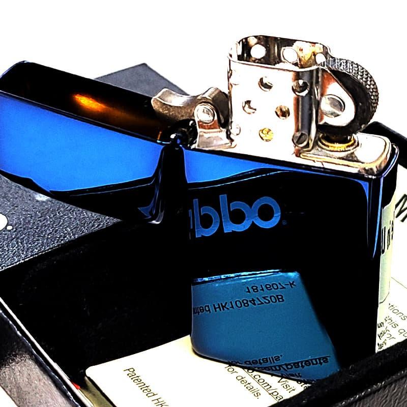 ZIPPO（ジッポー） ライター スリム 鏡面サファイヤブルー ジッポ