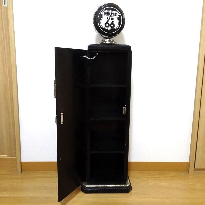 ガスポンプ CD HOLDER ROUTE66 ルート66 ラック 棚 インテリア アメリカン 雑貨 収納 ホルダー カフェ おしゃれ ビンテージ 店舗用の画像
