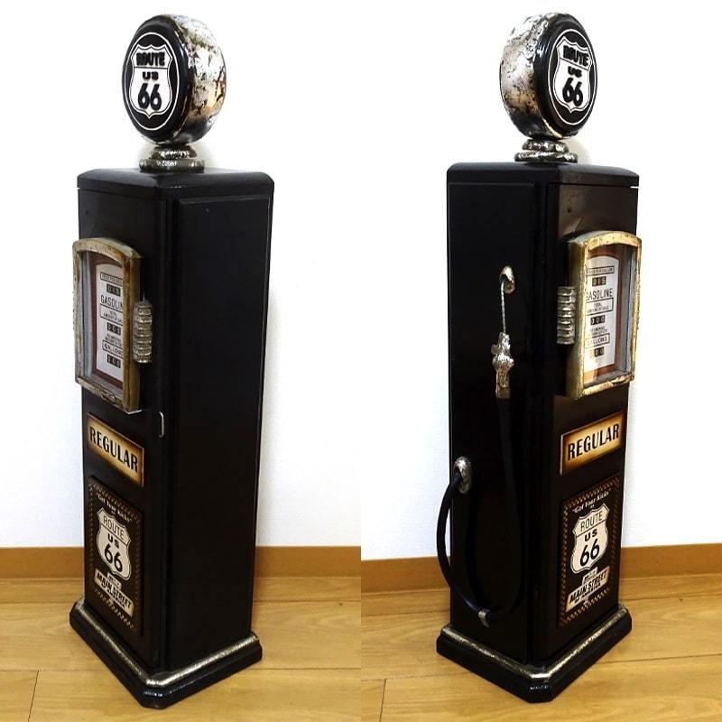 ガスポンプ CD HOLDER ROUTE66 ルート66 ラック 棚 インテリア アメリカン 雑貨 収納 ホルダー カフェ おしゃれ ビンテージ 店舗用の画像