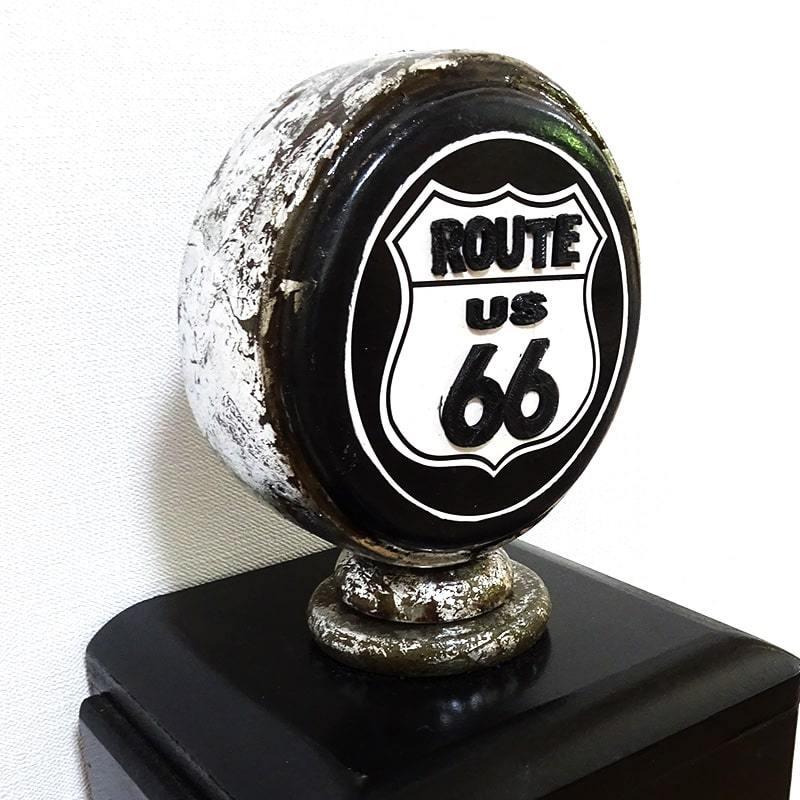 ガスポンプ CD HOLDER ROUTE66 ルート66 ラック 棚 インテリア アメリカン 雑貨 収納 ホルダー カフェ おしゃれ ビンテージ 店舗用の画像
