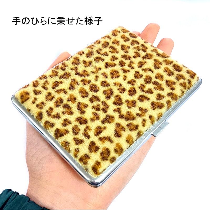 Pearl シガレットケース おしゃれ コンパクト 20本収納 100mm パイソン
