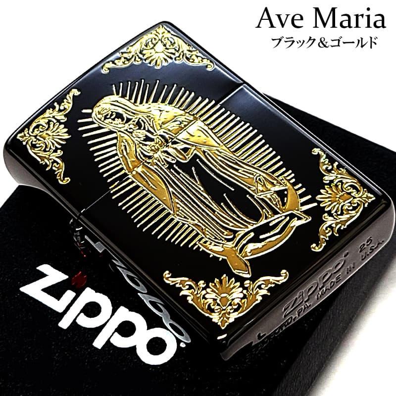 ZIPPO（ジッポー） アベマリア ジッポ ライター おしゃれ ブラック