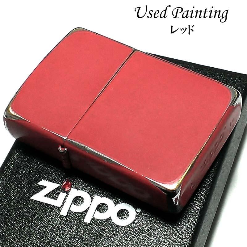 ZIPPO（ジッポー） ジッポ ユーズドペインティング レッド ライター 