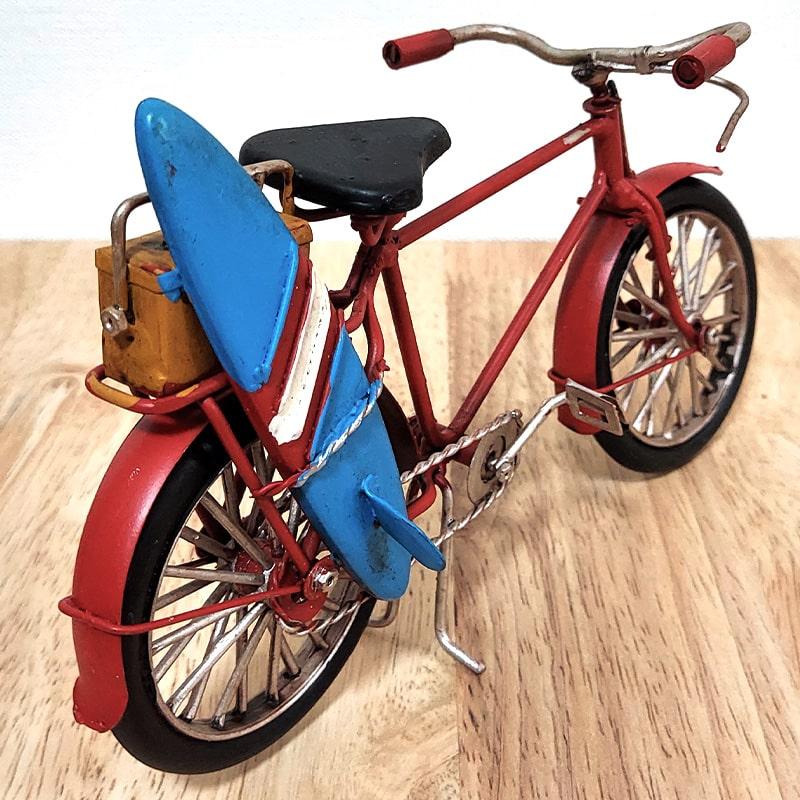 アメリカン レトロ 自転車 オブジェ レッド ブリキ 置物 グッド アメリカン レトロ 自転車 オブジェ レッド ブリキ 置物 グッド