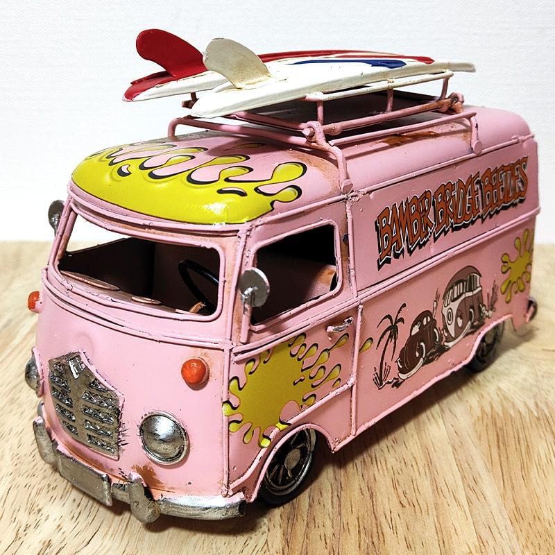 アメリカン レトロ バス オブジェ フォトフレーム かわいい 写真立て