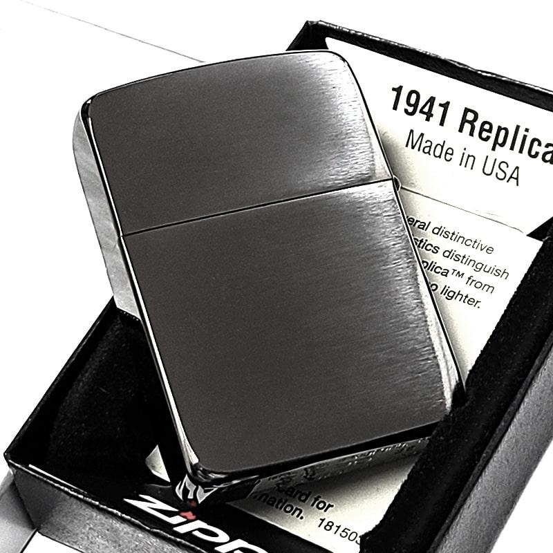 ZIPPO（ジッポー） ZIPPO 1941 復刻レプリカ ジッポ ライター ガンメタ