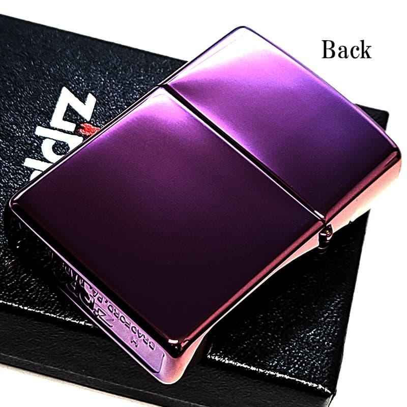 ZIPPO（ジッポー） ライター パープル ジッポ 無地 PVDチタン