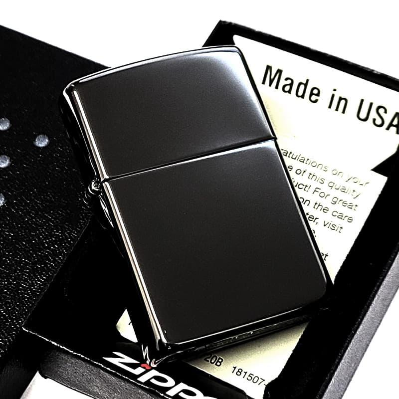 ZIPPO（ジッポー） ライター 漆黒鏡面仕上げ ジッポ エボニー PVD