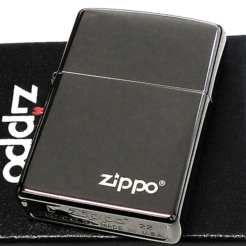 ZIPPO エボニー ジッポ ロゴ かっこいい おしゃれ ジッポライター クール 漆黒 Ebony 高級感 美しい 黒 BLACK メンズ
