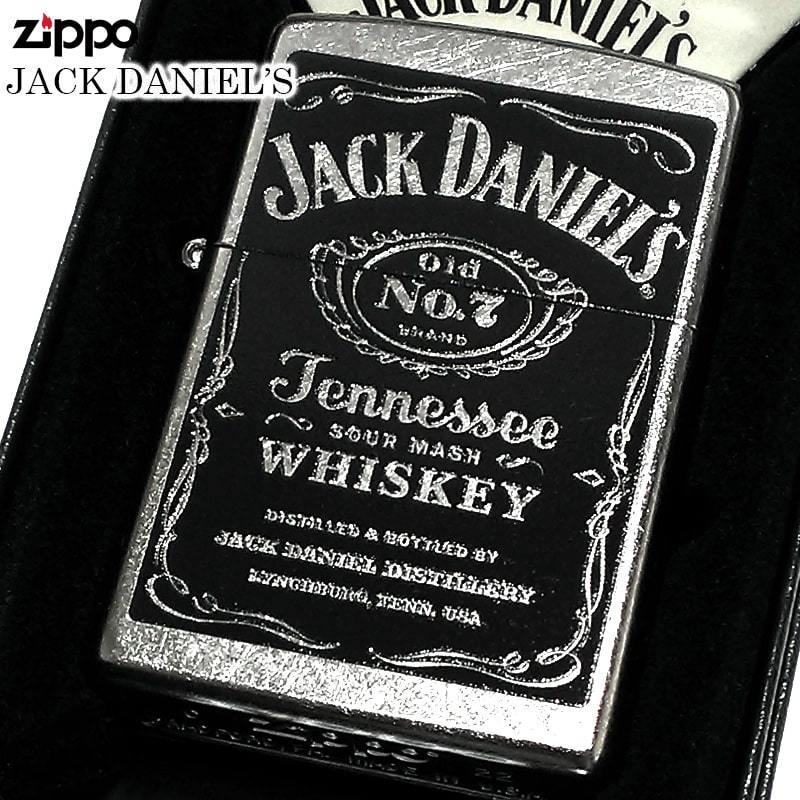 ZIPPO（ジッポー） ライター ジャックダニエル ジッポ シルバー JACK