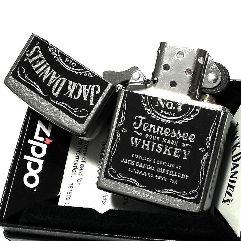 ZIPPO（ジッポー） ライター ジャックダニエル ジッポ シルバー JACK